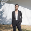 IWY/黑色西装套装女早春ol白领绑带职业装公务员面试正式场合正装C14106+P34106 商品缩略图4
