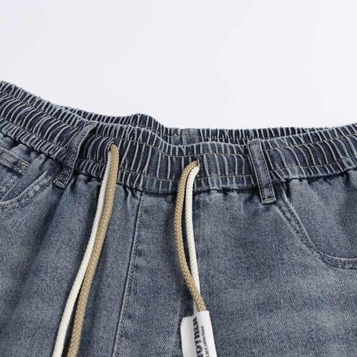 【新品上新】HX 水洗萝卜牛仔长裤C201410006101 商品图2