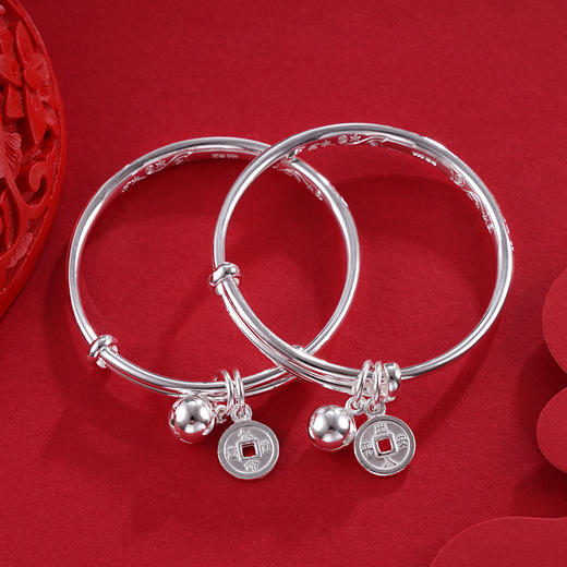 子佩集S999银【出入平安】童镯【TZ000622】2403 商品图2