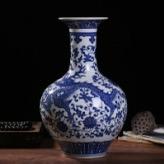 【青花龙纹赏瓶】1个/份 图案自选 高约35cm（景德镇发货） 商品图4