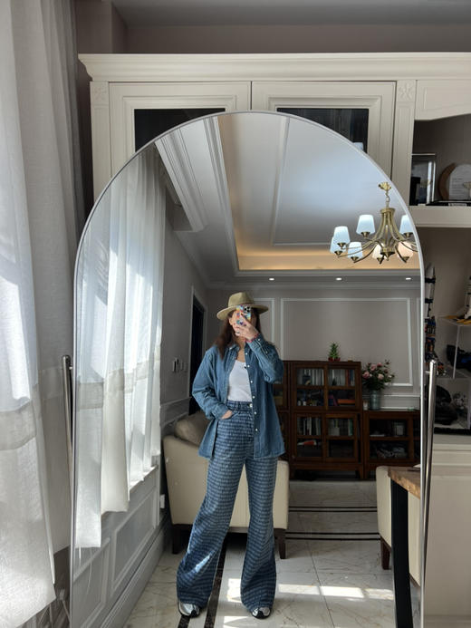 911-1  偏爱 自留 25新到 RL彩色小马刺绣 软糯亲肤 内搭外穿 牛仔衬衫 商品图12