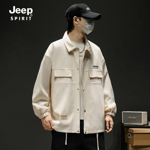 【硬挺有型 直发专柜款】Jeep Spirit重磅翻领夹克 商品图2