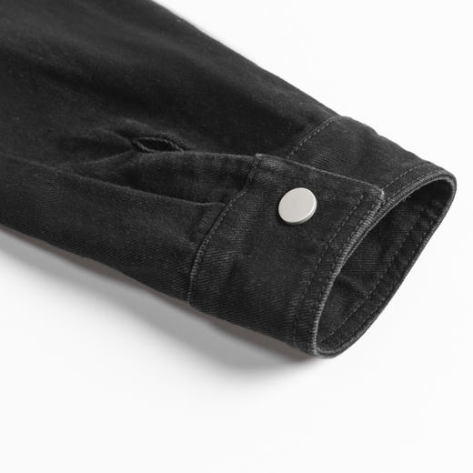 【断码清仓】HX 春秋季水洗牛仔衬衫式茄克衫外套S105411042101 商品图10