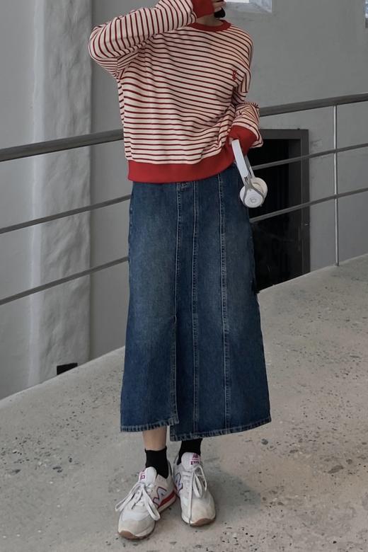 HAYES 红白撞色条纹海魂衫上衣 17299 商品图2