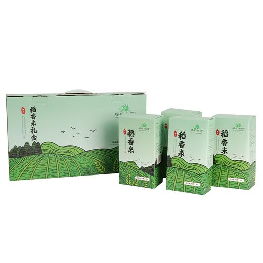 崂矿农场 稻香米礼盒4000g（1000g*4盒） 商品图1