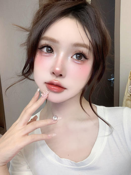 正品大直径年抛 Sheepcon白兰地美瞳 直径14.5着色14.4 韩国 商品图2