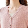 SC26-1520小个子短外套女针织衫2024新款纯色洋气质v领开衫宽松上衣薄外搭 商品缩略图4