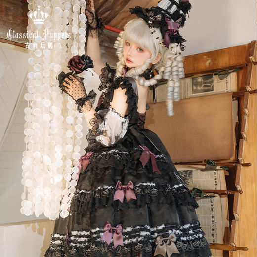 【再贩，全款预售】安东尼蛋糕日常OP 血誓/骸骨 古典玩偶 Lolita 商品图9