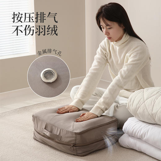 FaSoLa羽绒服收纳袋家用衣服被子压缩行李箱旅行专用袋子收纳神器 商品图2