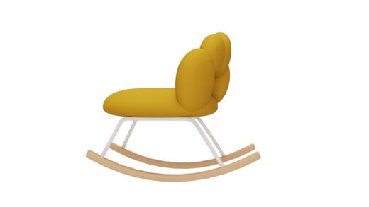 尖叫设计 糖葫芦摇椅北欧现代简约家用设计师款休闲椅ins靠背椅子 商品图2