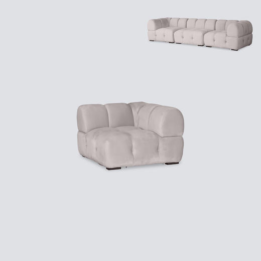 NS家居nsfurniture软包布艺组合沙发NSSF-5403F PIC-S 商品图1