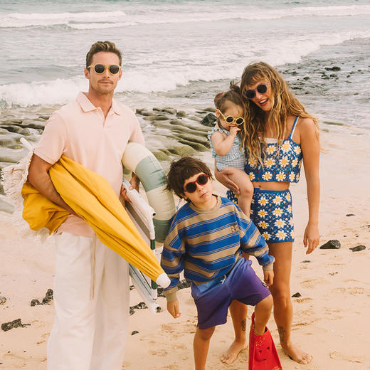 OLIVIOCO 24新款婴幼儿圆形太阳眼镜 珊瑚系列 儿童专业墨镜防紫外线偏光镜宝宝婴儿防晒太阳眼镜男女孩0岁+ 商品图2