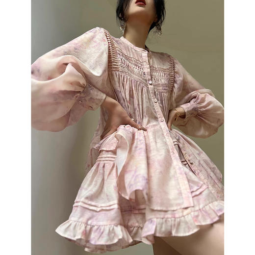 裁缝学苑AS210法式衬衣两件套装纸样女装松紧腰蓬蓬短半裙打板 商品图2