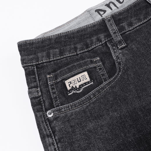 【断码清仓】HX 春秋季水洗直筒牛仔长裤Y201410003101 商品图8