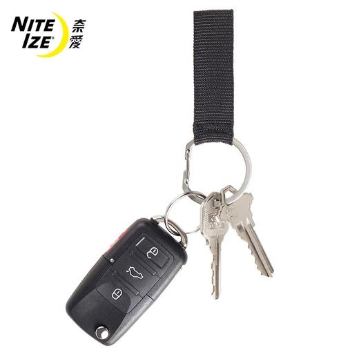 NiteIze美国奈爱O型钥匙扣不锈钢带织带快挂登山扣O字钥匙圈 商品图2