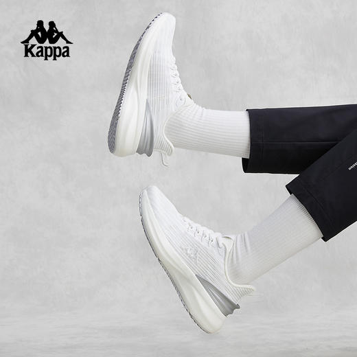 Kappa卡帕轻质跑鞋2024新款男女运动复古潮流跑鞋休闲鞋K0EX5MQ03 商品图1