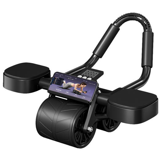 麦瑞克健腹轮自动回弹卷腹肌男女瘦肚子训练家用肘撑双轮健身器材MR-2369 商品图4