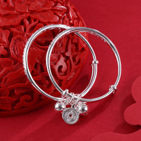 子佩集S999银【出入平安】童镯【TZ000622】2403