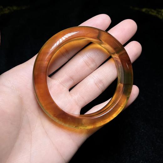 【"菲"凡女王节】*琥珀手镯宽条 商品图0