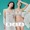 都市丽人聚拢升杯内衣女蕾丝文胸B杯适穿3/4杯超薄款速干常规内衣软钢圈三排扣YB42A7 商品缩略图5