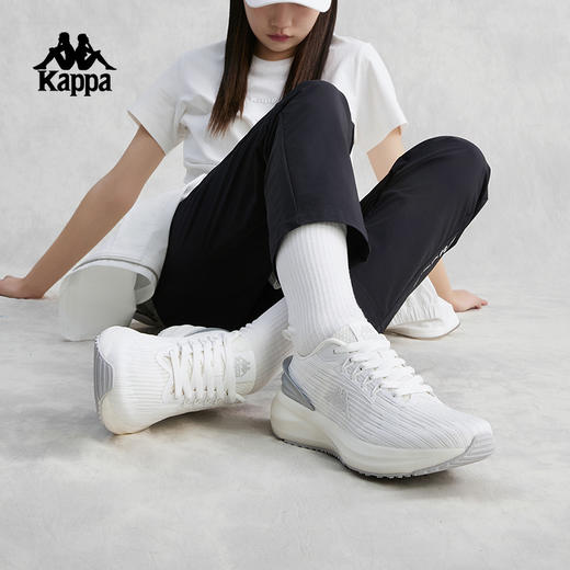 Kappa卡帕轻质跑鞋2024新款男女运动复古潮流跑鞋休闲鞋K0EX5MQ03 商品图3