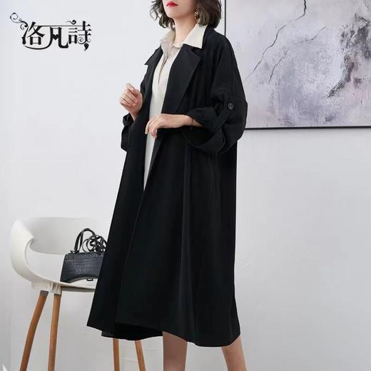  520感恩价 捡漏福利-洛系列
 宽松版型/轻奢简约气质新款时尚长款风衣外套811-喜出 商品图9