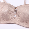 都市丽人聚拢升杯内衣女蕾丝文胸B杯适穿1/2杯超薄款速干常规内衣软钢圈三排扣YB42A5 商品缩略图7