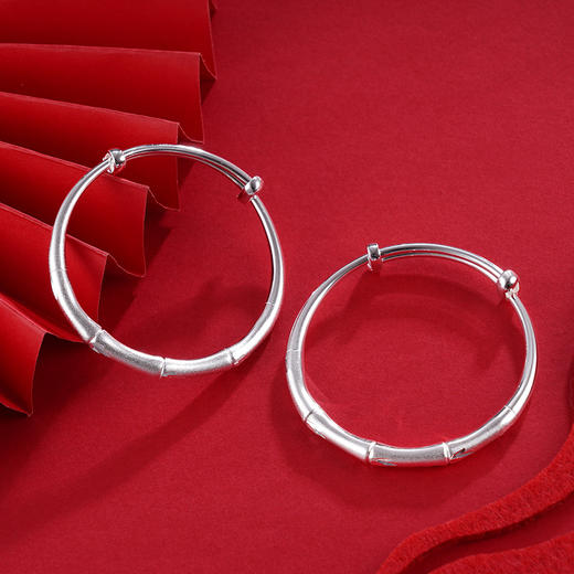 子佩集S999银【节节高升】童镯【BA50092】2403 商品图2