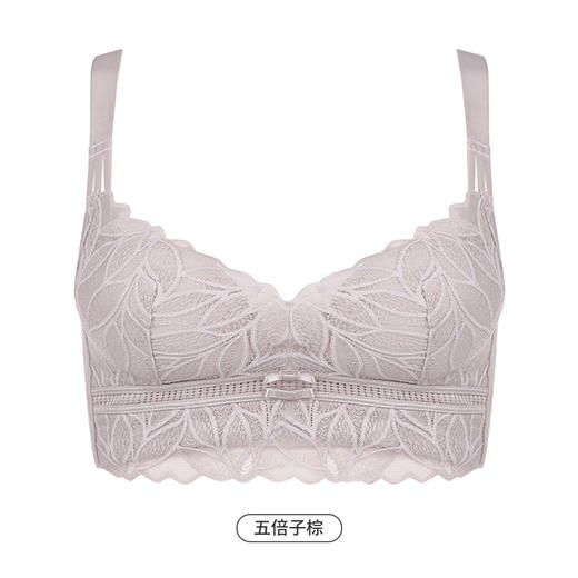 都市丽人美体纤塑柔型杯轻塑塑身内衣女蕾丝AB杯适穿3/4杯A加加厚B中厚文胸无钢圈四排扣LJ41A6 商品图12