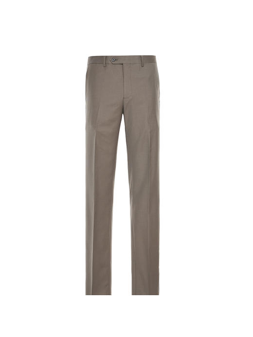 callisto咖啡色全羊毛西裤 STBWP055T 商品图6