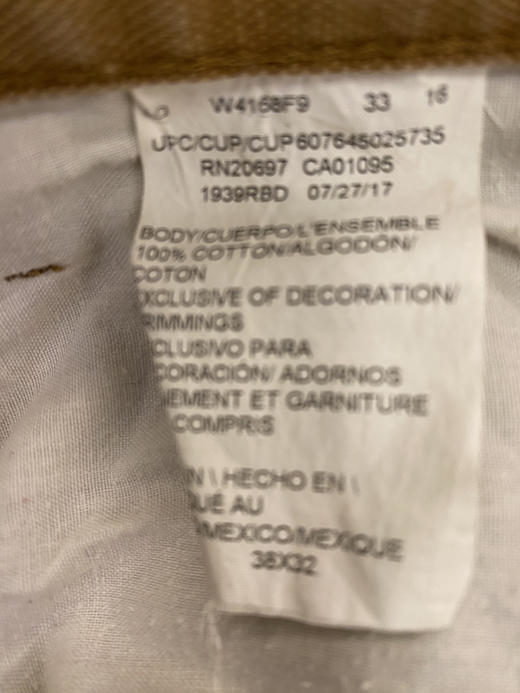 Dickies 工装长裤（38”） （97 cm）_WLP(5) 商品图2