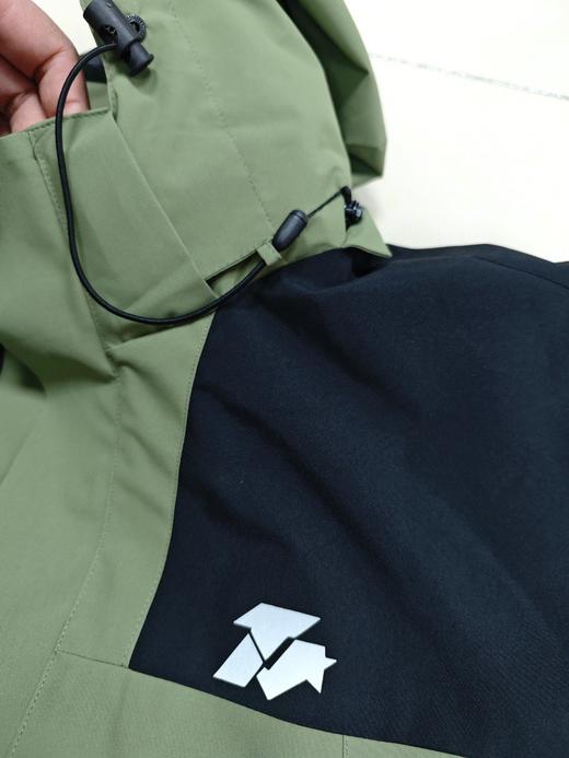 【贴标款夹克风衣男女同款】无内胆单层户外休闲运动男女同款上衣可拆卸帽夹克风衣外套有3处魔术贴位置 03h 商品图1