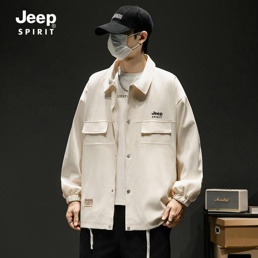 【硬挺有型 直发专柜款】Jeep Spirit重磅翻领夹克 商品图3