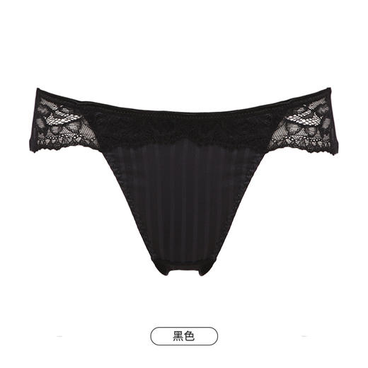 都市丽人薄透丝滑内裤女蕾丝+泳布内裤三角内裤YP45A5 商品图13