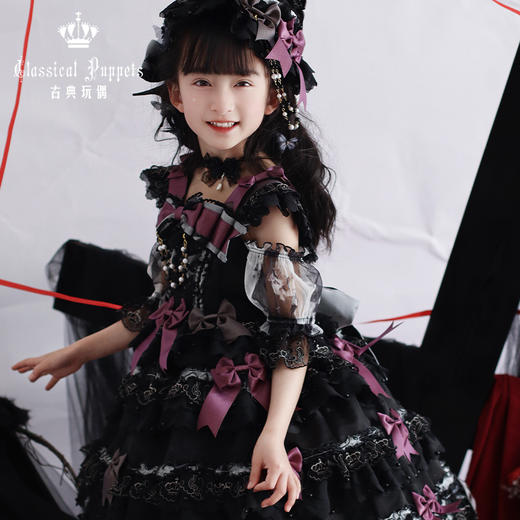 【再贩，全款预售】童装 安东尼蛋糕日常OP 血誓/骸骨 古典玩偶 Lolita 商品图8