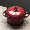 苏氏陶瓷创意双耳带盖汤盅炖罐汤煲盅陶瓷2个装红棕小汤盅350毫升 商品缩略图5