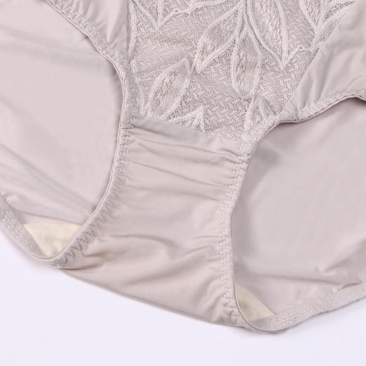 都市丽人美体纤塑中塑塑身配套内裤女蕾丝+双拉塑身无塑身平角配套内裤LP49A6 商品图7