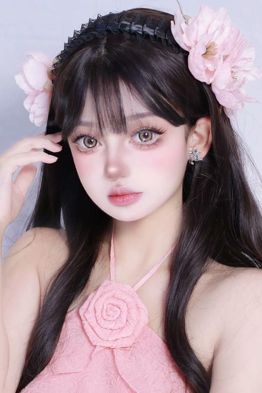 正品大直径年抛 Sheepcon月光小狗美瞳 直径14.5着色14.4 韩国 商品图2