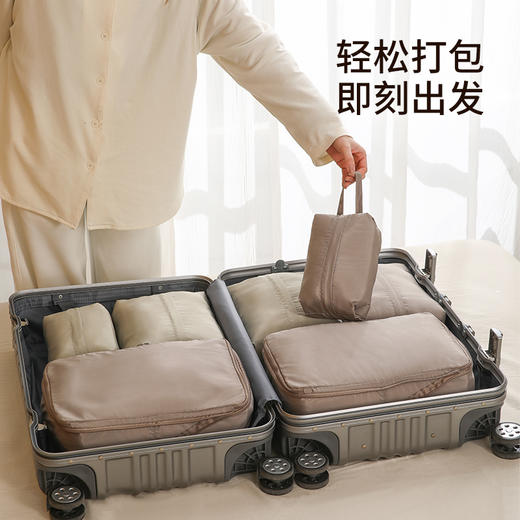 FaSoLa旅行收纳袋内衣内裤袜子便携防水行李衣服行李箱手提整理包 商品图1