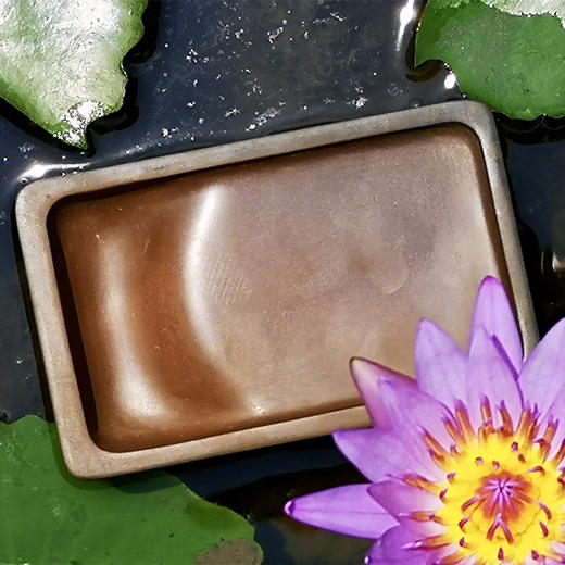 正安国货铺优选 仿古淌池伴手砚 大师手作五台山澄泥砚 商品图1