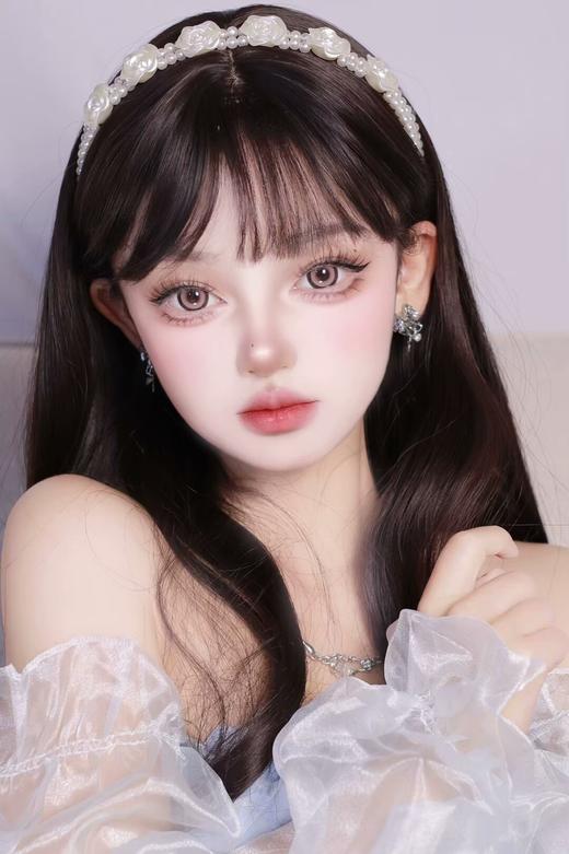 正品大直径年抛 Sheepcon月光小兔美瞳 直径14.5着色14.4 韩国 商品图2