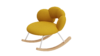 尖叫设计 糖葫芦摇椅北欧现代简约家用设计师款休闲椅ins靠背椅子 商品缩略图0