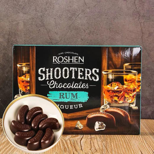 如胜神枪手朗姆酒味酒心巧克力150g 商品图0