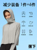 蕉下冰薄系列披肩防晒服（远山灰）-M号 商品缩略图1