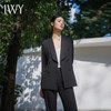 IWY/黑色西装套装女早春ol白领绑带职业装公务员面试正式场合正装C14106+P34106 商品缩略图1