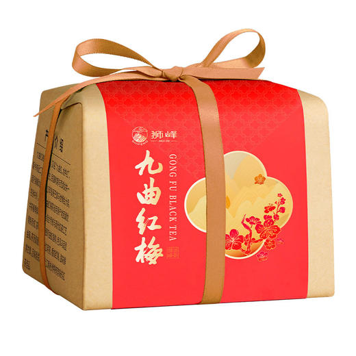 狮峰丨九曲红梅 杭州红茶 傲梅1星 特级 纸包 200g 商品图0