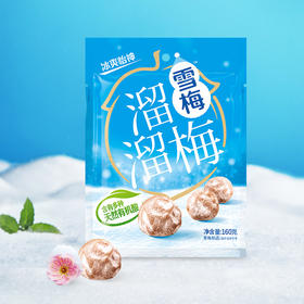 溜溜梅雪梅160g青梅话梅休闲零食乌梅酸梅 1件装