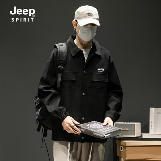 【硬挺有型 直发专柜款】Jeep Spirit重磅翻领夹克 商品图1