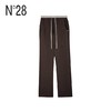 N°28 “雪糕裤”春款设计师舒适百搭休闲裤拼色松紧绳长裤9A11K008 商品缩略图2