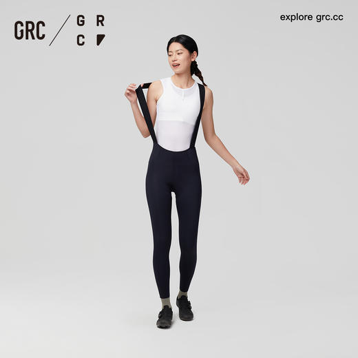 GRC桀骜无尽春夏新款骑行裤TECH系列女士透气反光骑行服背带长裤 商品图4